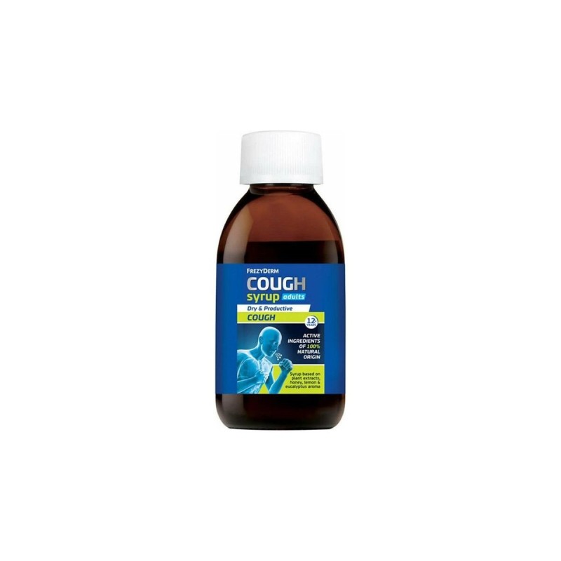 Frezyderm Cough Syrup Adults Σιρόπι για ενήλικες που καταπραΰνει τον βήχα 182gr