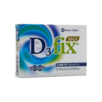 Uni-pharma D3 Fix Max 4000 Mg 60 Tabs