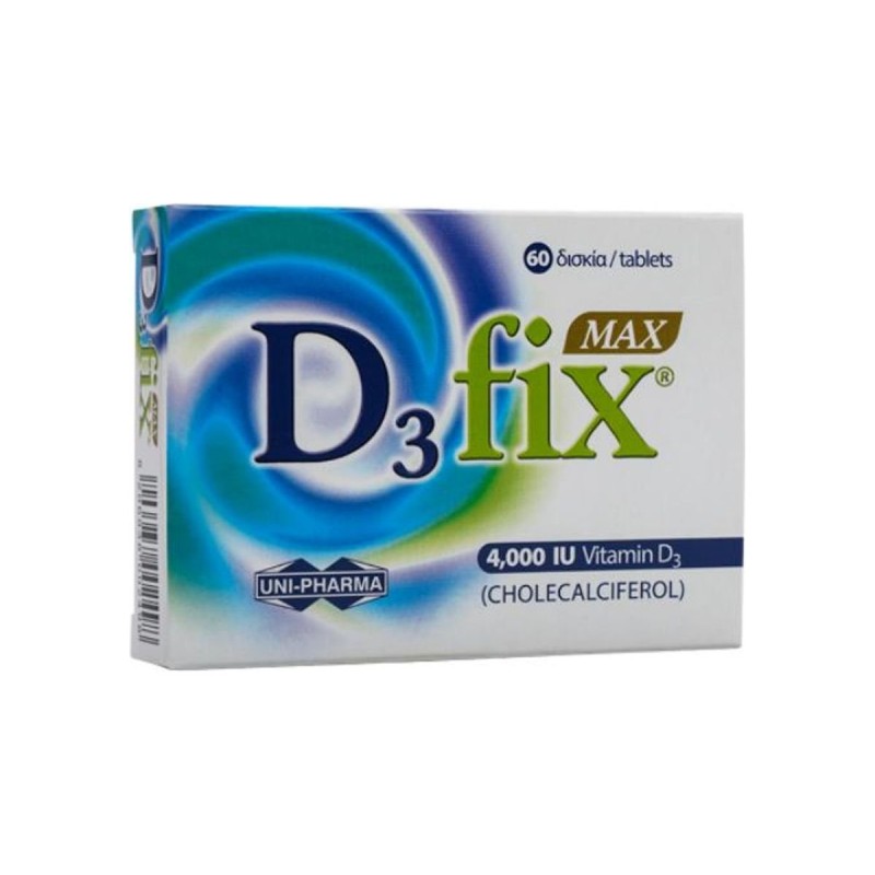 Uni-pharma D3 Fix Max 4000 Mg 60 Tabs