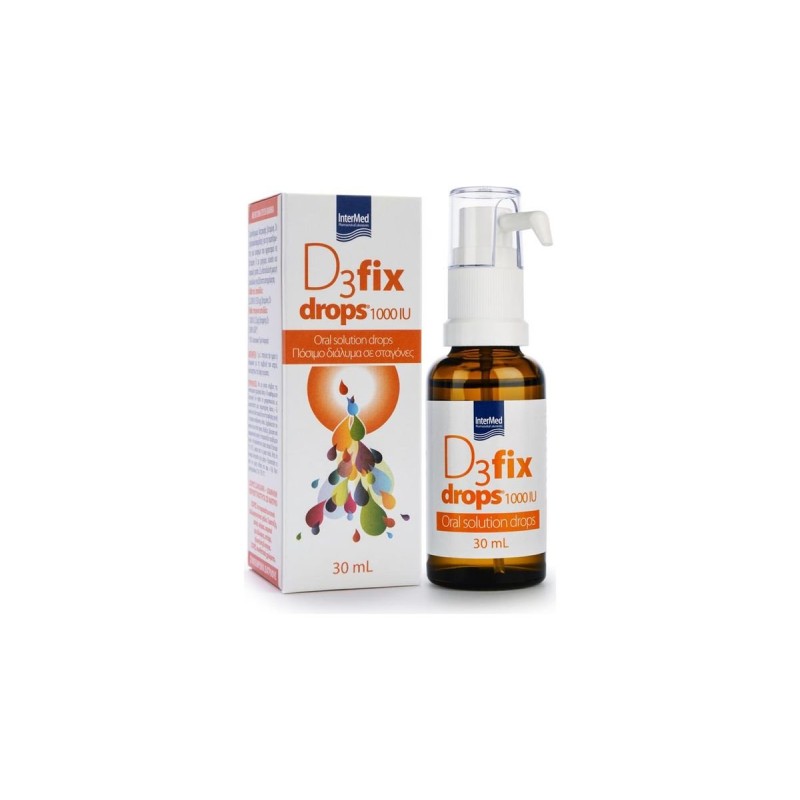 InterMed D3 Fix Drops 1000 IU With Pump (30 ml)