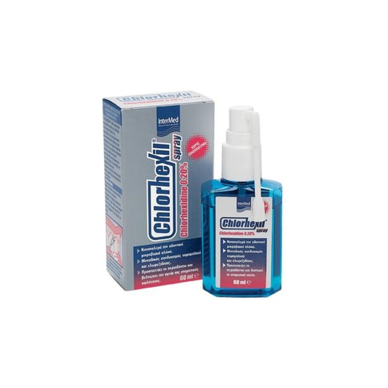 Intermed Chlorhexil 0.20% Spray Στοματικό 60 ml