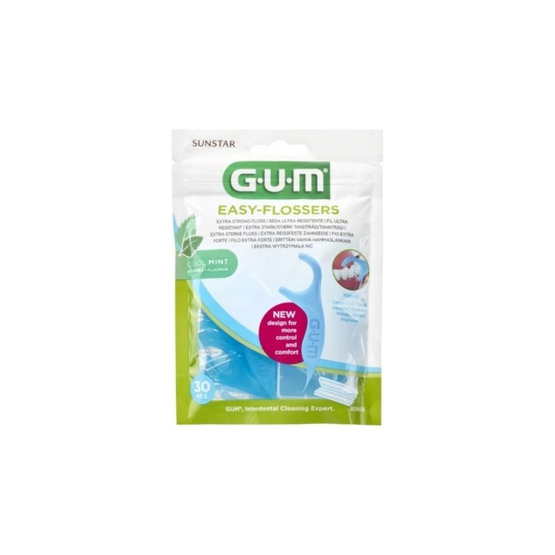 Gum 890 Easy Flossers (Bag Of 30 Pieces)