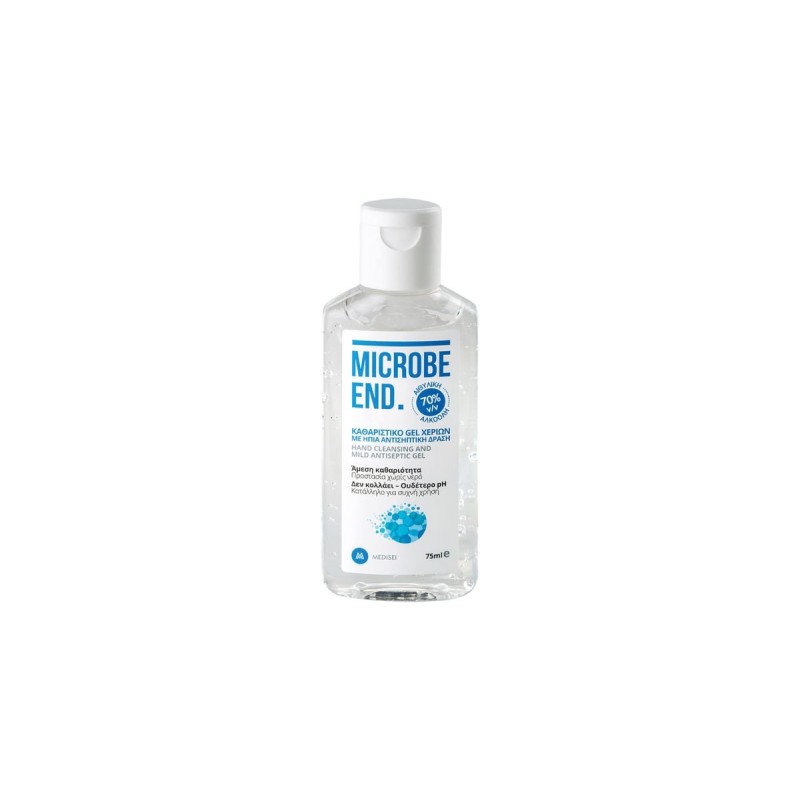 Microbe End Αντισηπτικό Gel Χεριων 75 ml