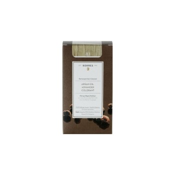 Korres Argan Oil Natural Colorant 8.1 Ξανθό Ανοικτό Σαντρέ