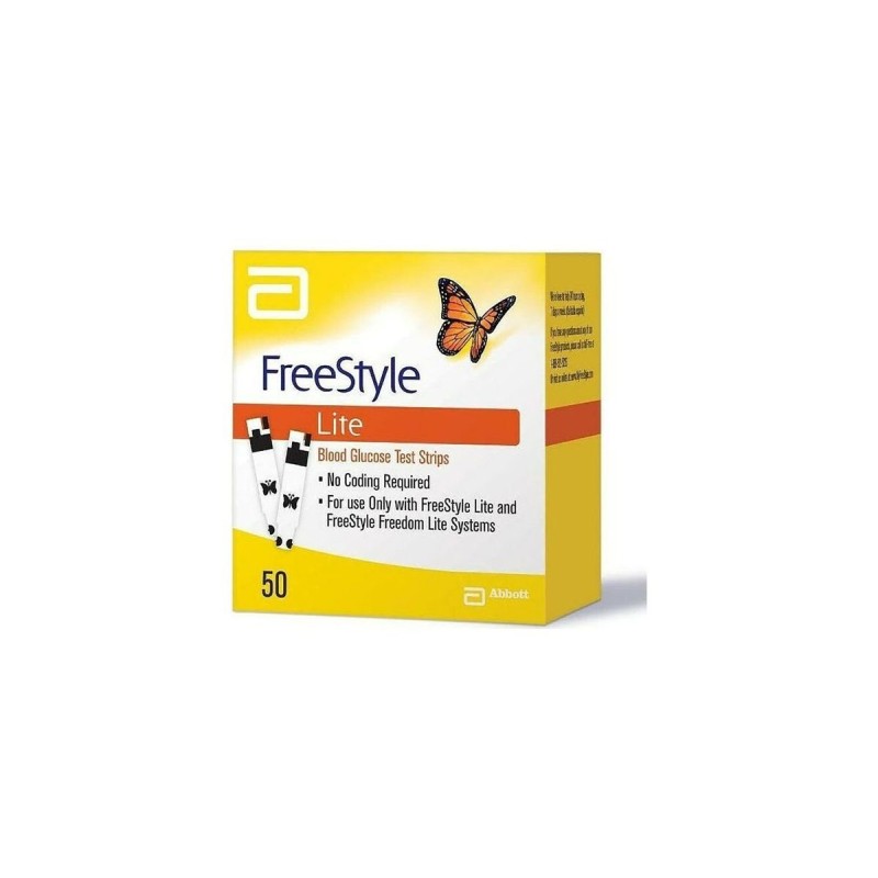 Abbott Freestyle Lite, ταινίες μέτρησης σακχάρου, 50 Test Strips