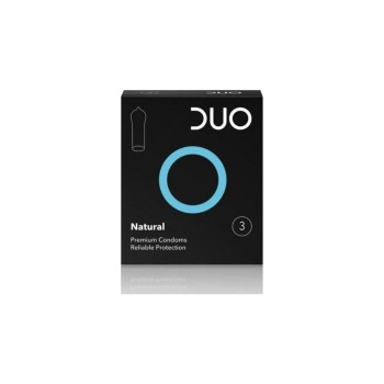 Duo Προφυλακτικά Natural 3τμχ