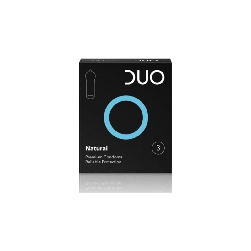 Duo Προφυλακτικά Natural 3τμχ