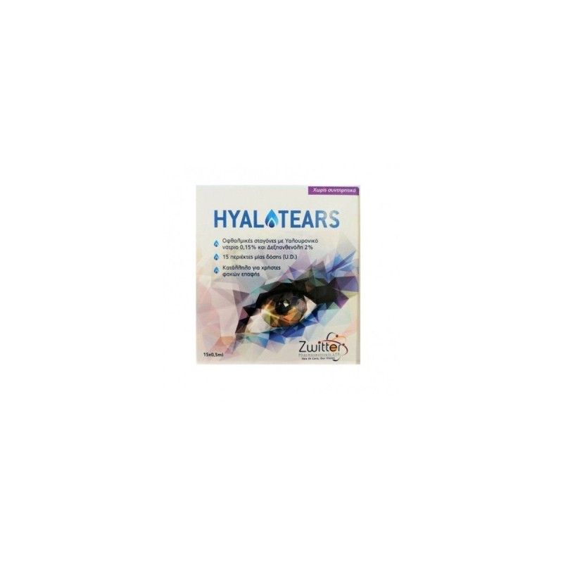 Hyalotears Coll. 0. 5 mlx 15 Monod.