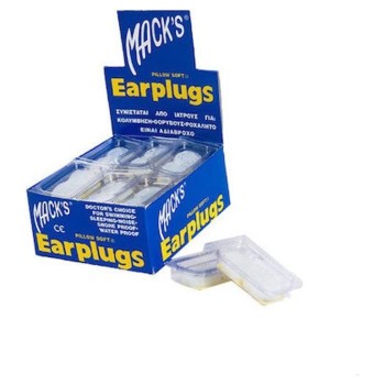 Mack's Earplugs Ωτοασπίδες Σιλικόνης, 1 ζευγάρι