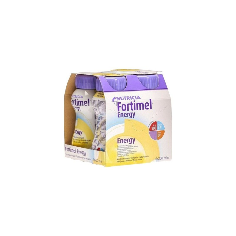 Nutricia Fortimel 1.5 kcal/ml Βανίλια Εωεργειακό Συμπλήρωμα Διατροφής, 4 x 200ml