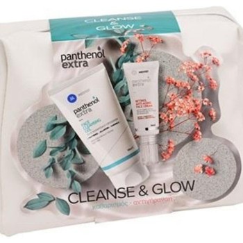 Panthenol Extra Πακέτο Προσφοράς Cleanse & Glow, Retinol Anti Aging Face Cream - 30 ml & Face Cleansing Gel - 150 ml