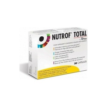 Thea Nutrof Total Συμπλήρωμα Διατροφής Για Βελτίωση Της Όρασης x30 Caps