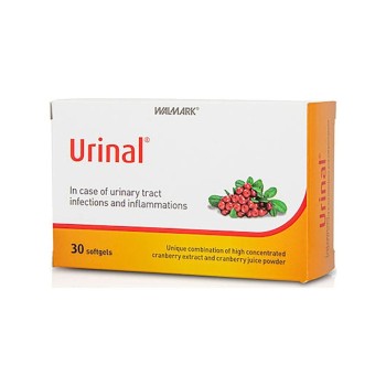 Walmark Urinal Συμπλήρωμα Διατροφής Για Λοιμώξεις & Φλεγμονές Ουροποιητικού x30 SoftCaps
