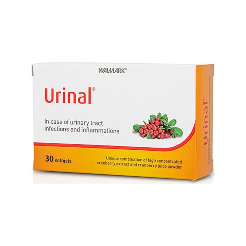 Walmark Urinal Συμπλήρωμα Διατροφής Για Λοιμώξεις & Φλεγμονές Ουροποιητικού x30 SoftCaps