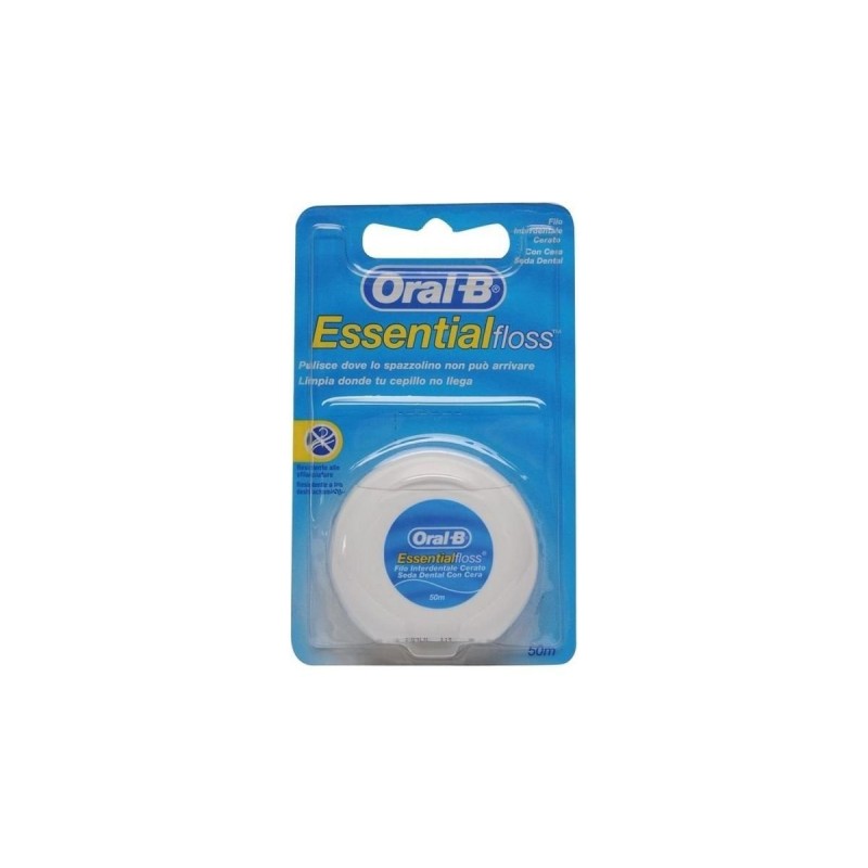 Oral-B Dental Floss Wax Οδοντικό Νήμα Κυρωμένο 50m