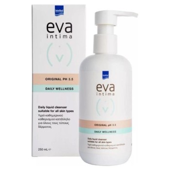 Eva Intima Wash Original Daily Wellness, Υγρό καθημερινο΄ύ καθαρισμού, 250 ml