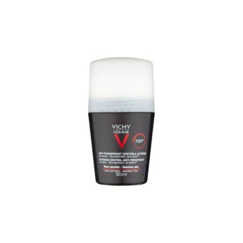 Vichy Homme 72h Deodorant Roll-on Anti-Perspirant Δράση Κατά τις Εφίδρωσης για 72 Ώρες, 50ml