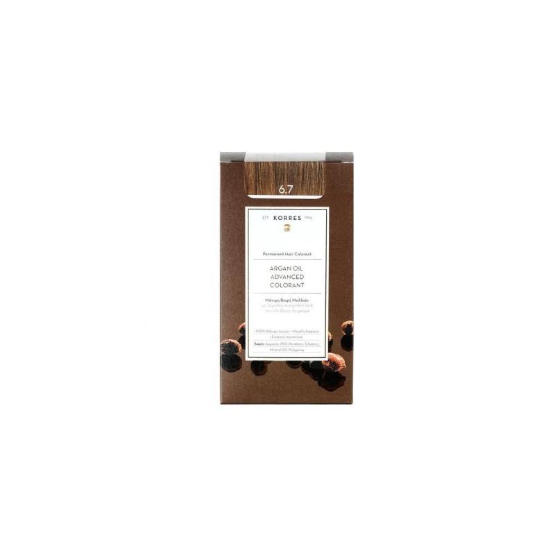 Korres Argan Oil Natural Colorant 6.7 Κακάο