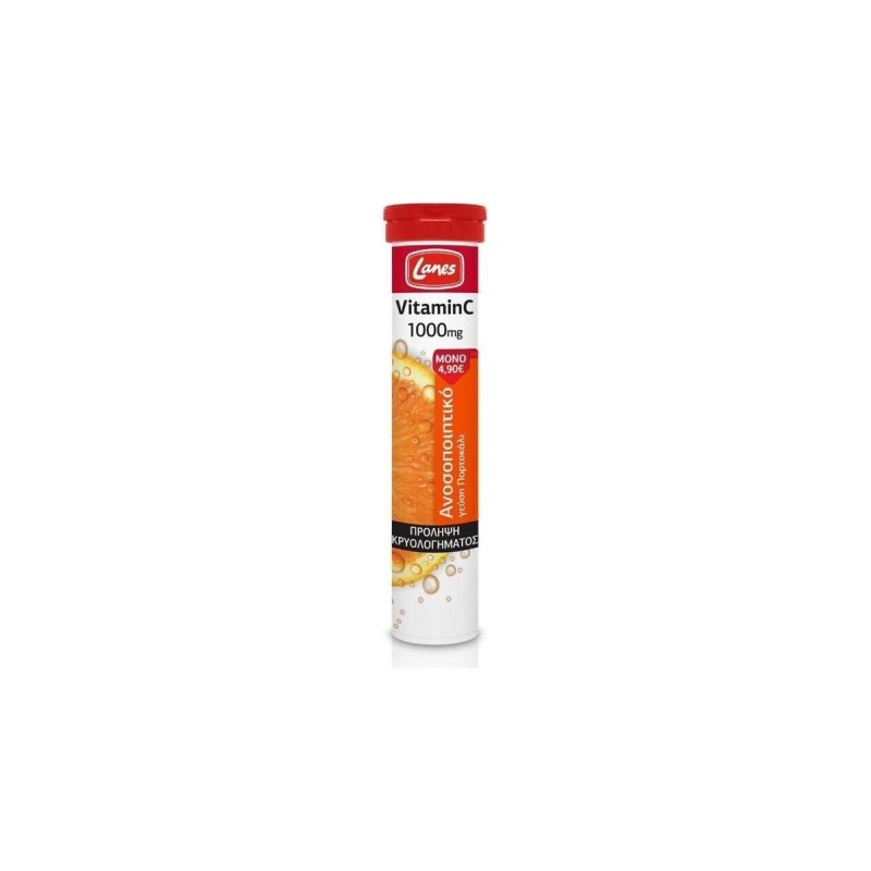 Lanes Vitamin C 1000mg x20 Effervescents Tabs