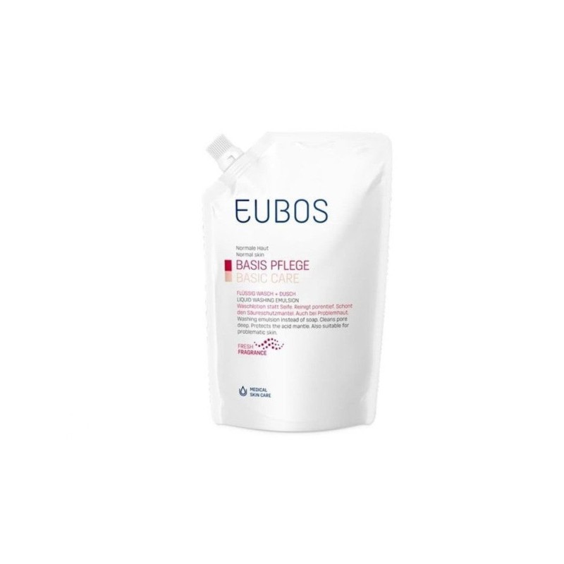 Eubos Liquid Red Washing Emulsion Refill 400ml