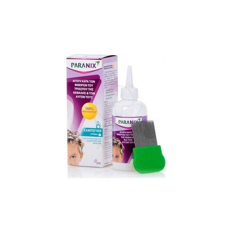 Paranix Shampoo 200 ml Ψείρες Κόνιδες