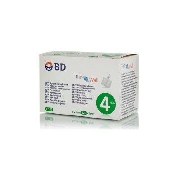 BD Micro Fine Βελόνες Ινσουλίνης Για Πένα 4mm x 0.23mm (32G) x 100 Τεμάχια