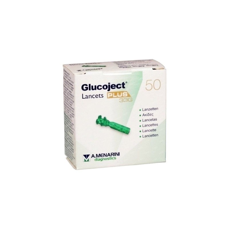 Menarini Glucoject Lancets 33g Βελόνες Μέτρησης Ζαχάρου, 50 τεμάχια