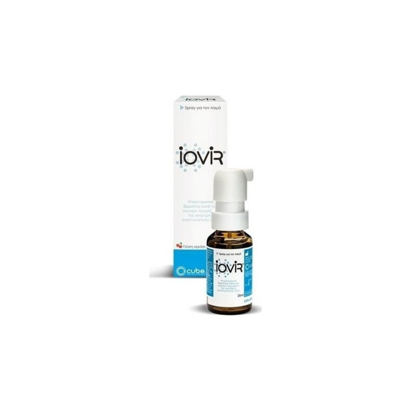 Iovir Throat Σπρέι για το Λαιμό με Γεύση Κεράσι 20ml