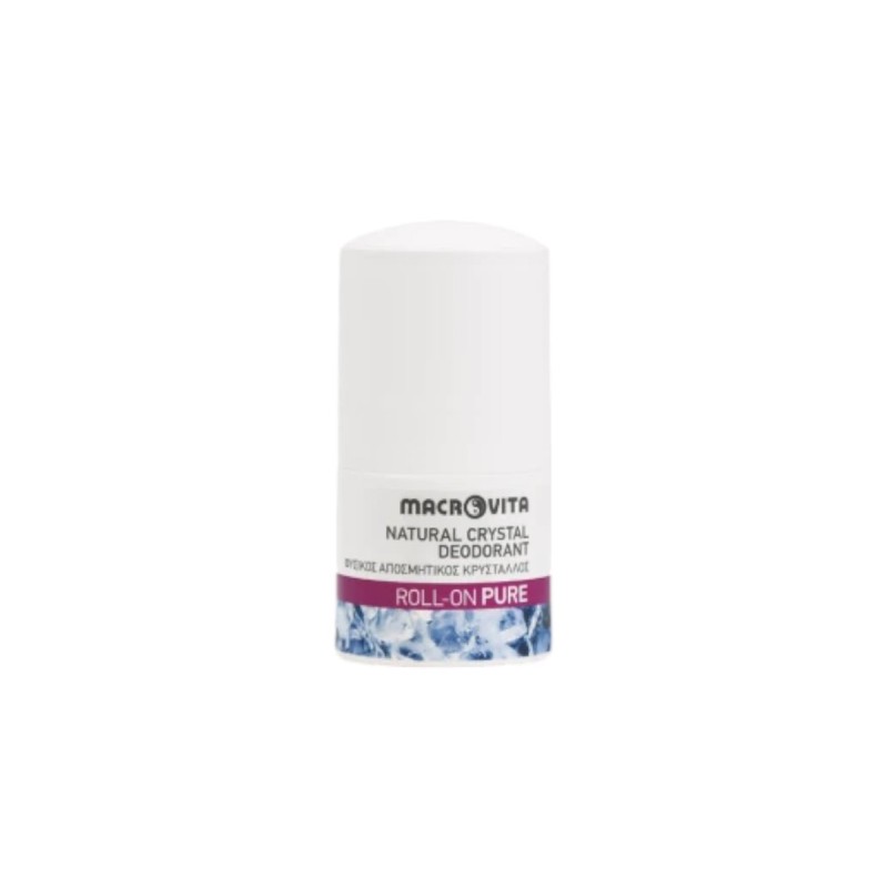 Macrovita Natural Crystal Deodorant Roll-On Pure 50ml