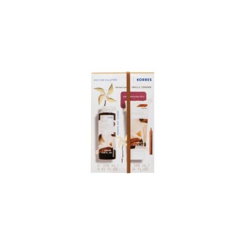 Korres Set Vanilla Cinnamon Showergel 250ml and Body Milk 200ml