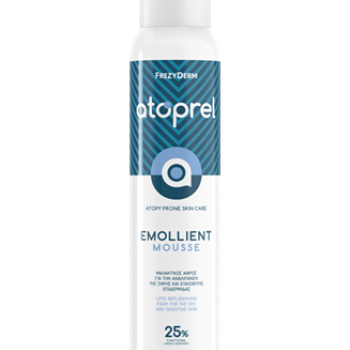 Frezyderm Atoprel Mousse Emollient Μαλακτικός Αφρός για Την Ατοπική Δερματίτιδα 200ml
