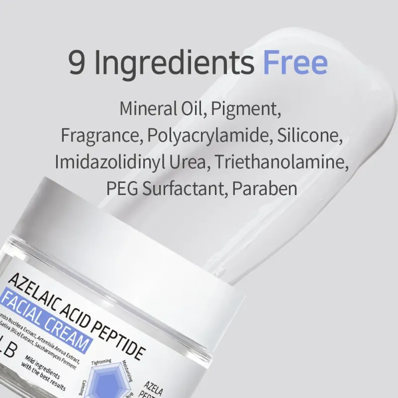 APLB Azelaic Acid Peptide Facial Cream για Λάμψη, Ελαστικότητα & Εξισορρόπηση, 55 ml