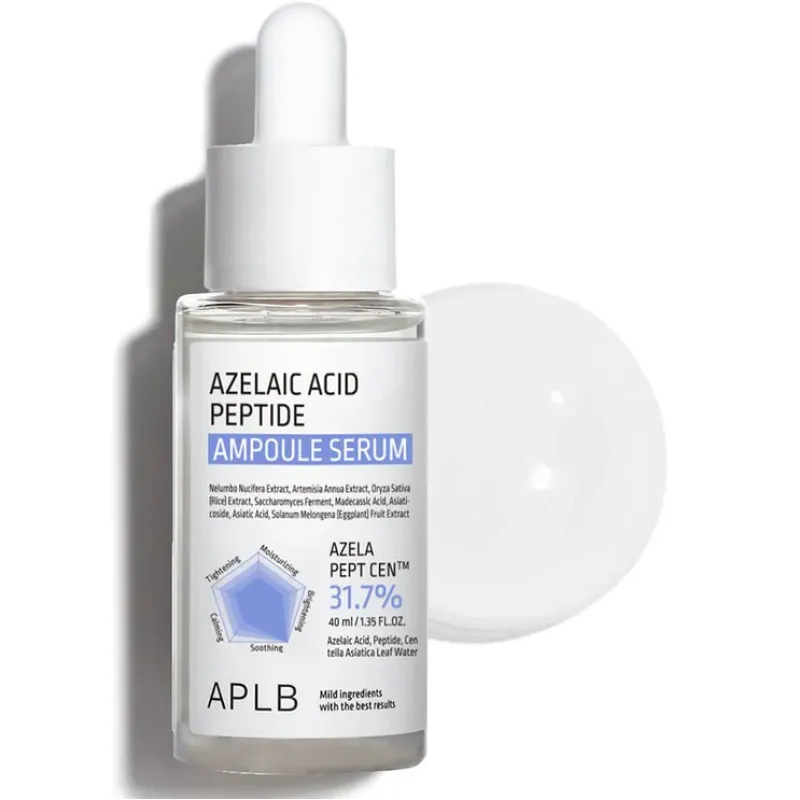 APLB Azelaic Acid Peptide Ampoule Serum Ορός για Ομοιόμορφο Τόνο & Ελαστικότητα Ορός προσώπου, 40 ml