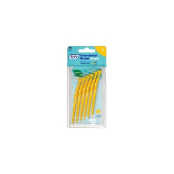 Tepe Interdental Brush Angle Size 4 Yellow x6Pcs