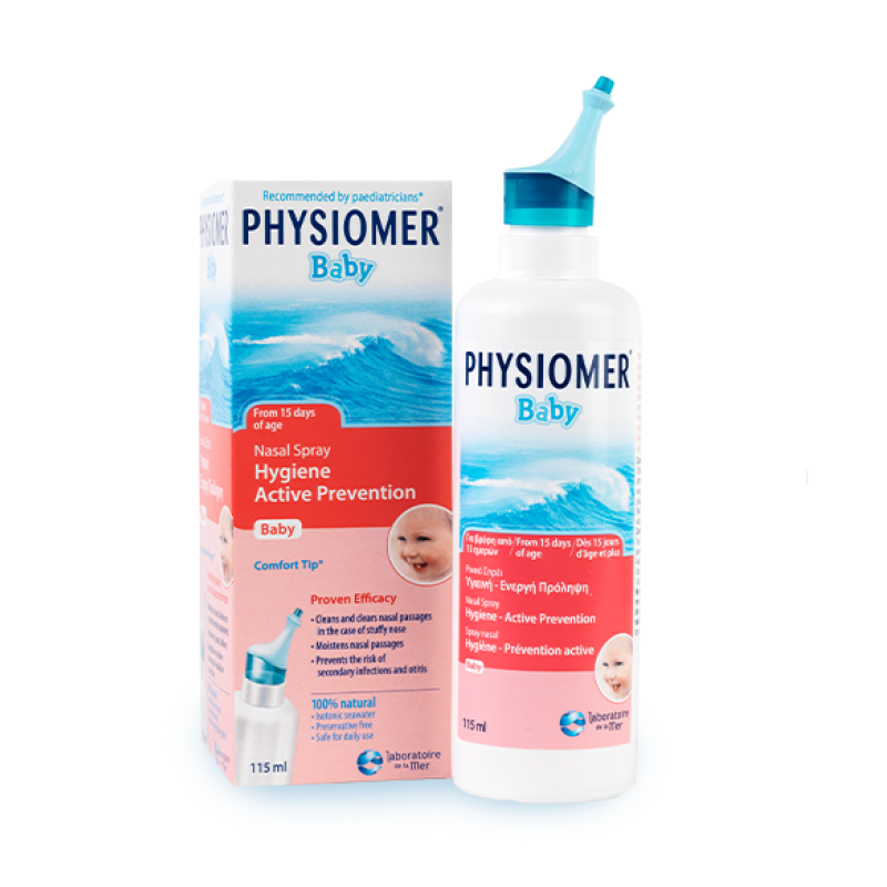 Physiomer Baby Βρεφικό Ρινικό Σπρέι, 115ml