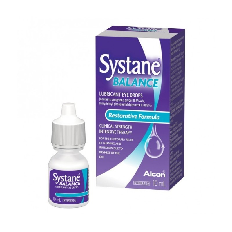 Systane Balance Drops Λιπαντικές Οφθαλμικές Σταγόνες 10ml