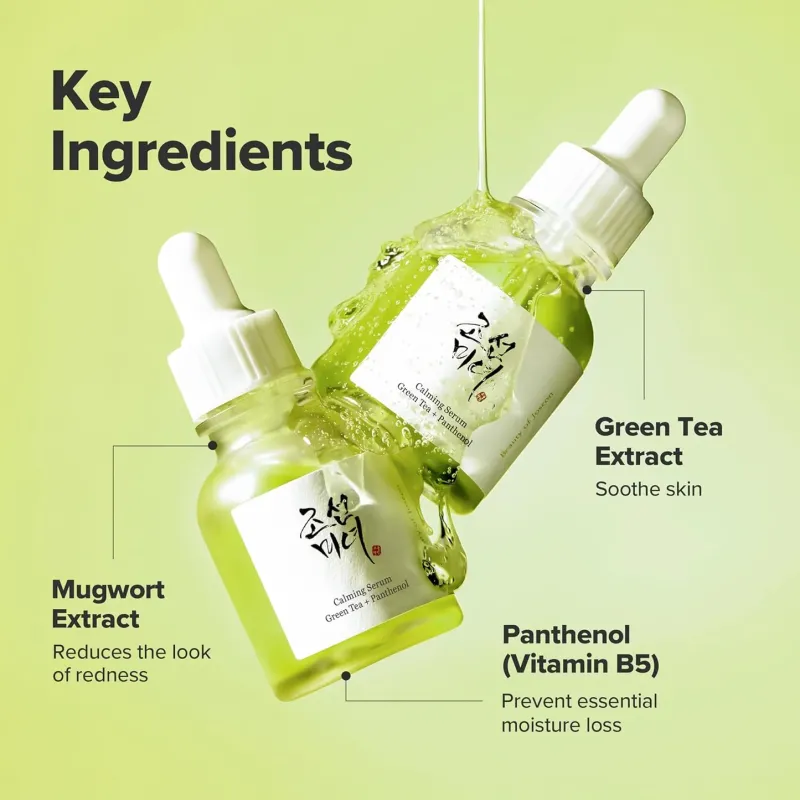 Beauty of Joseon Calming Serum Renewed, Ορός με πράσινο τσάι αρτεμίσια & πανθενόλη, 1 τεμάχιο