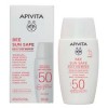 Apivita Bee Sun Safe Daily Age Repair Dry Touch Λεπτόρευστη Κρέμα Προσώπου κατά των Πανάδων και Ρυτίδων SPF50, 50ml