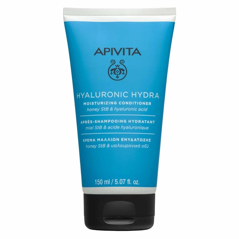 APIVITA CONDITIONER MOIST. ΕΝΥΔΑΤΩΣΗΣ 150ML ΜΕΛΙ - ΥΑΛΟΥΡΟΝΙΚΟ