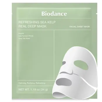 Biodance Refreshing Sea Kelp Real Deep Mask Ενυδατική Μάσκα Προσώπου