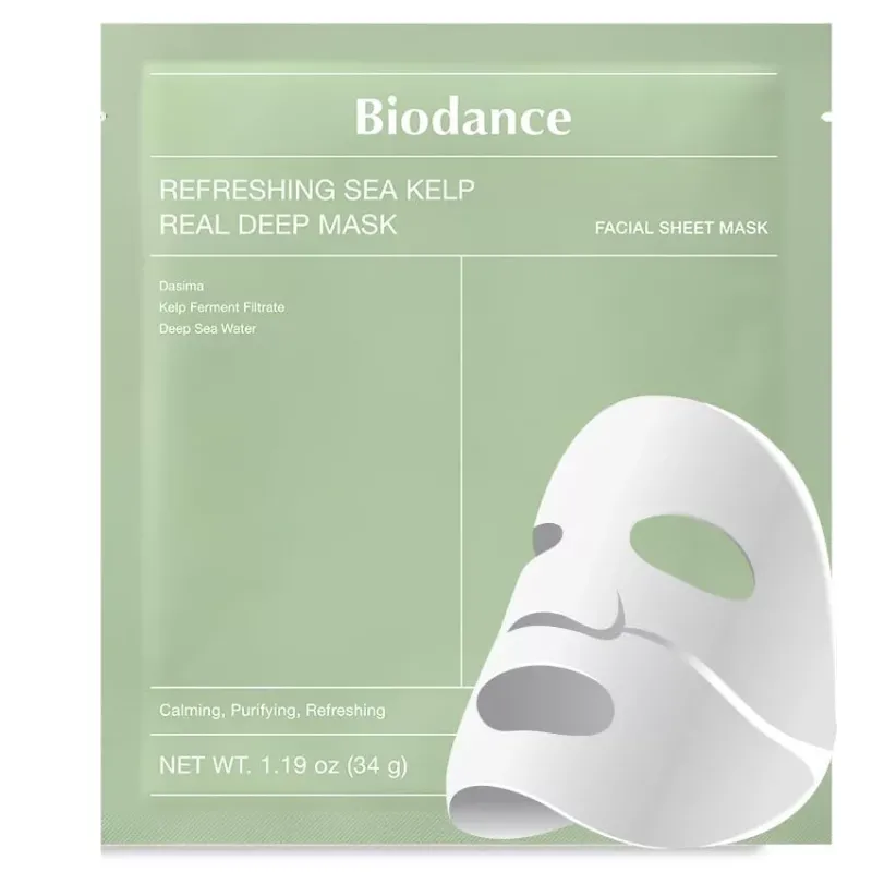 Biodance Refreshing Sea Kelp Real Deep Mask Ενυδατική Μάσκα Προσώπου