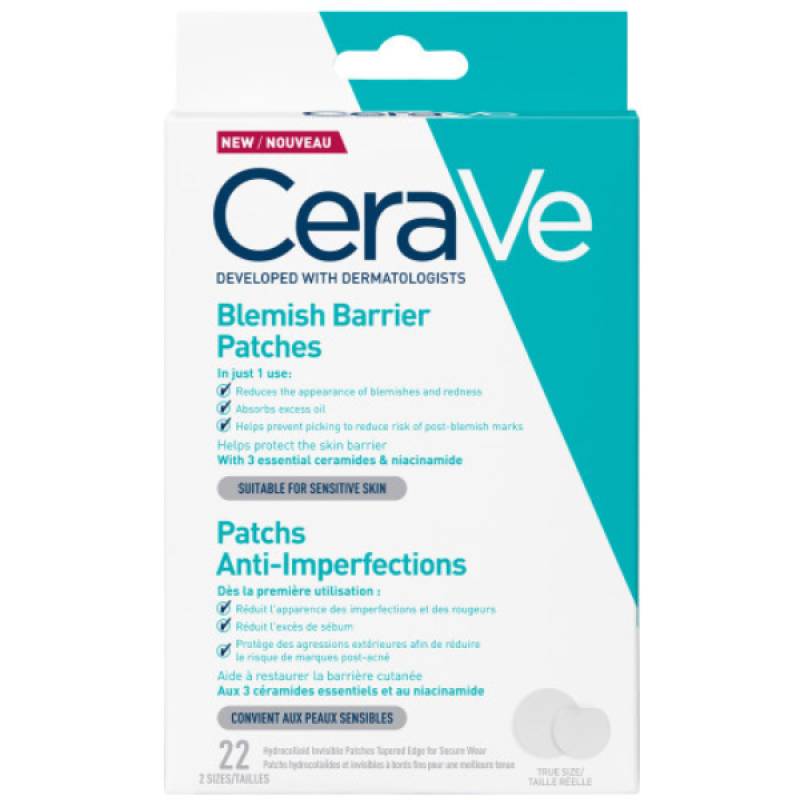 Cerave Blemish Barrier Patches x 22       