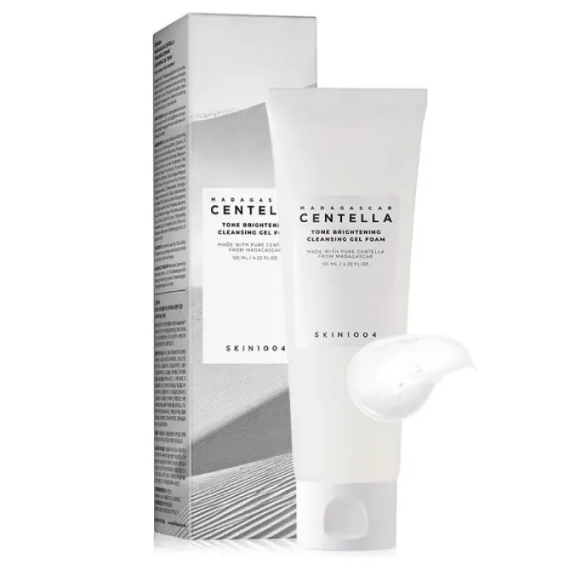 Skin1004 Madagascar Centella Tone Brightening Cleansing Gel Foam Καθαριστικό τζελ για φωτεινό δέρμα 125ml