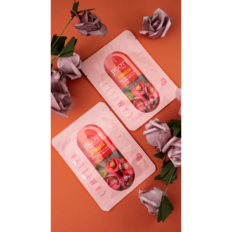 Jigott Camellia Real Ampoule Mask 27ml