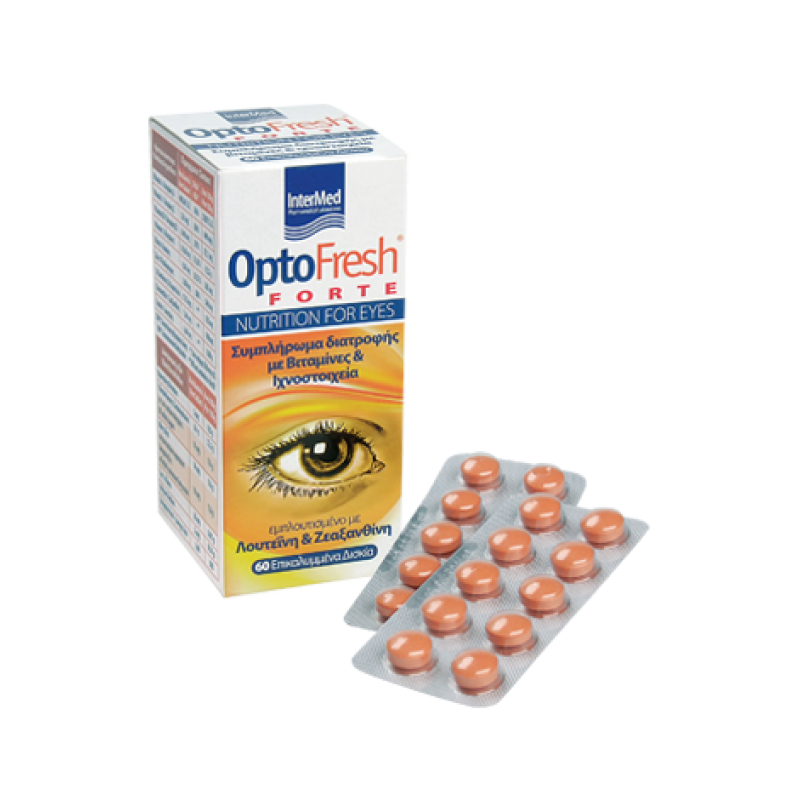 Intermed Optofresh Forte Συμπλήρωμα Διατροφής για τα Μάτια, 60 δισκία