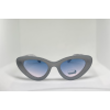 Γυαλιά ηλίου σε γκρι χρώμα και cat-eye uv400 2504