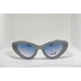 Γυαλιά ηλίου σε γκρι χρώμα και cat-eye uv400 2504