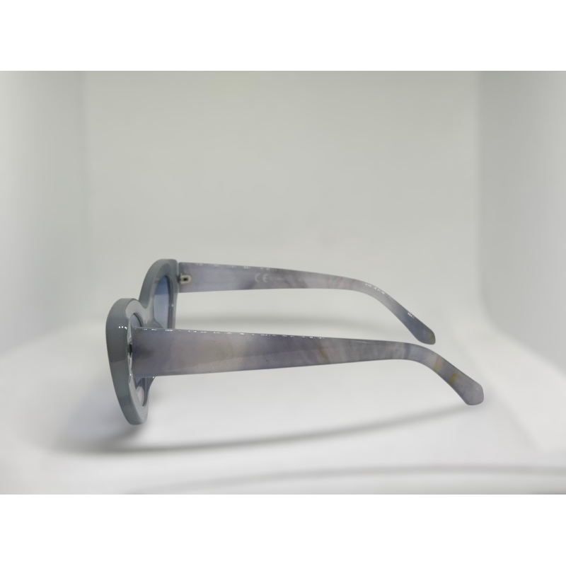 Γυαλιά ηλίου σε γκρι χρώμα και cat-eye uv400 2504
