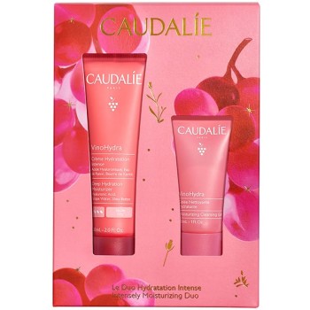 Caudalie Promo Set VinoHydra Creme Hydration 60ml and VinoHydra Moisturizing Cleansing Gel 30ml