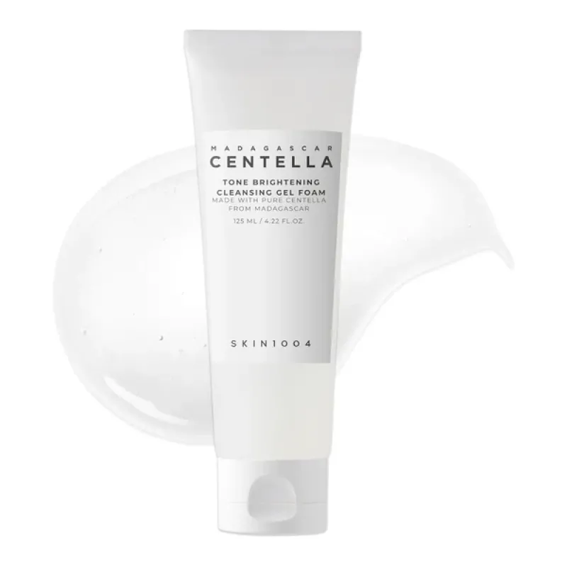 SKIN1004 Madagascar Centella Tone Brightening Cleansing Gel Foam – Καθαριστικό Τζελ Προσώπου για Λάμψη & Ομοιόμορφο Τόνο (125ml)